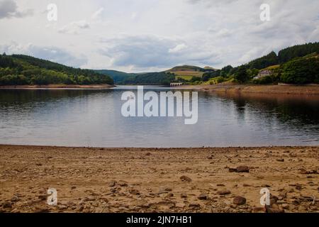 Ladybower Reservoir, Peak District National Park, July 2022 Stock Photo