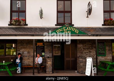 Doolin on Ireland's west coast is the traditional music capital of Ireland. Stock Photo