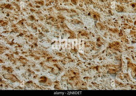 Background texture of old stone in old Jaffa Stock Photo