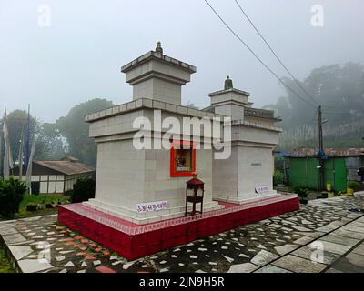 20 June 2022, India. Aritar Lake (Ghati-Tso) or Lampokhari Lake situated in the East Sikkim district of the Indian state of Sikkim. Stock Photo