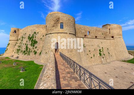 Aragon Castle, Ortona, Chieti, Abruzzo, Italy Stock Photo