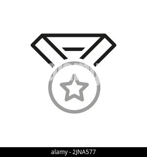 Simple of Back to school Related Vector Line Icons. Education icon. Contains such Icons as medal. Stock Vector
