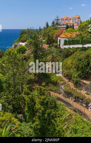 Reids Palace Hotel and Gardens, Funchal, Madeira, Portugal Stock Photo