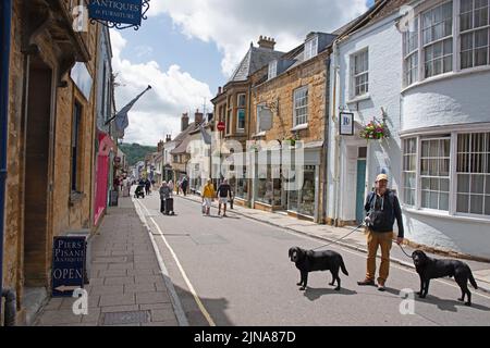 Cheap Street Sherborne, Dorset Stock Photo