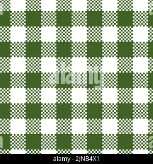 Vichy Seamless. Pastel gingham pattern. Background for Easter, wallpaper, blanket. Stock Vector