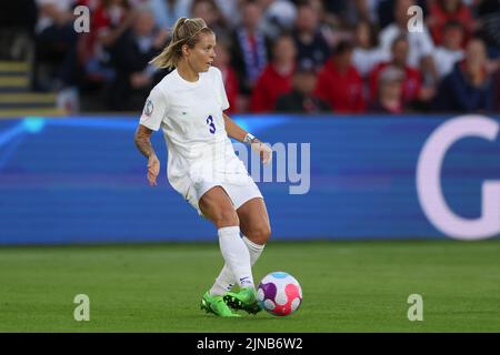 Sheffield, England, 26th July 2022. Rachel Daly of England during the UEFA Women's European Championship 2022 match at Bramall Lane, Sheffield. Picture credit should read: Jonathan Moscrop / Sportimage