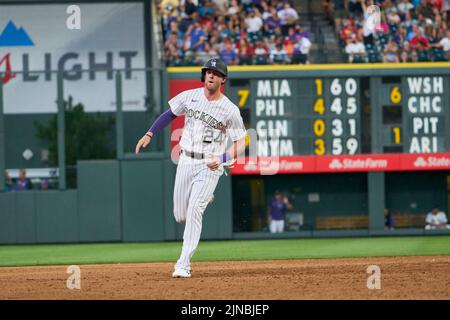 Colorado Rockies' Elias Diaz plays during a baseball game, Saturday, April  22, 2023, in Philadelphia. (AP Photo/Matt Slocum Stock Photo - Alamy