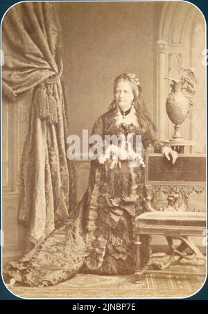 Teresa cristina circa 1887 Stock Photo