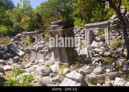 Agora of Termessos, Antalya Province, Turkey Stock Photo