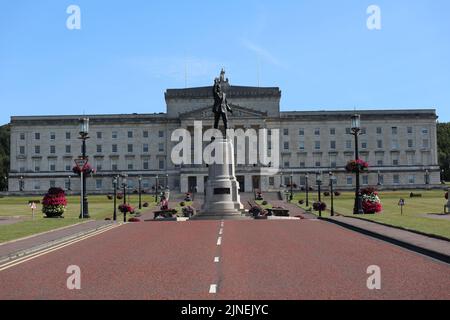 Stormont Assembly Building in Belfast, Northern Ireland Stock Photo