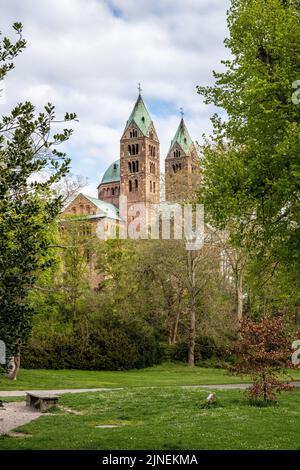 East end of Speyer Cathedral Stock Photo