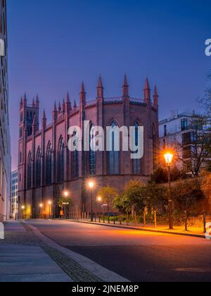A vertical shot of Friedrichswerder Church in Berlin Stock Photo