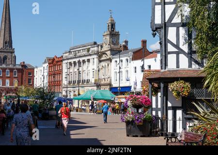 High Street, Hereford Stock Photo