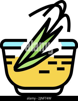 bran oil rice line icon vector illustration Stock Vector Image & Art ...