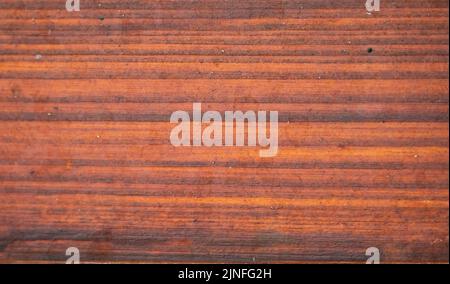 Old wood texture surface with horizontal dark lines. Stock Photo