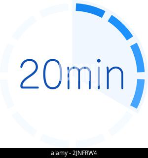 Estimated time required icon vector illustration Stock Vector