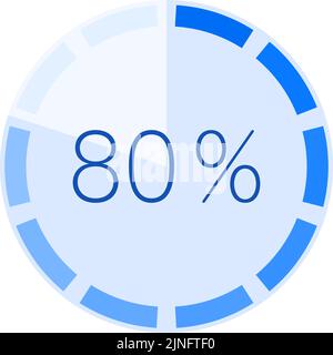 Graph with memory gauge, blue Stock Vector Image & Art - Alamy
