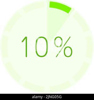 Graph with memory gauge, green Stock Vector Image & Art - Alamy