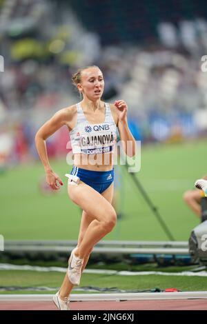 Gabriela GAJANOVÁ participating in the 800 meters at the Doha 2019