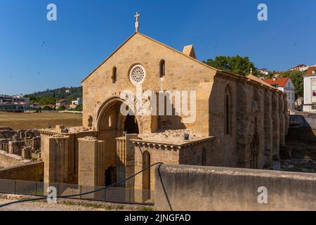 Monastery of Santa Clara a Velha in Coimbra, Portugal Stock Photo