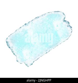 Stripe stain blue digital watercolor, space for insertion, inscriptions, background, backdrop, base. Vector illustration Stock Vector