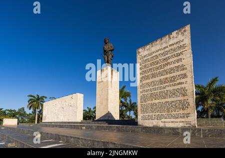 SANTA CLARA, CUBA - JANUARY 2021: The Che Guevara Mausoleum is a memorial in Santa Clara, Cuba, located in Plaza Che Guevara Stock Photo