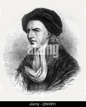 Albrecht Von Haller, Swiss Anatomist Stock Photo - Alamy