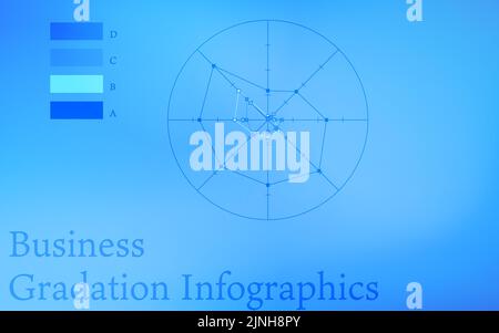 Blue-based infographics, graphs, charts and tables Stock Vector Image ...
