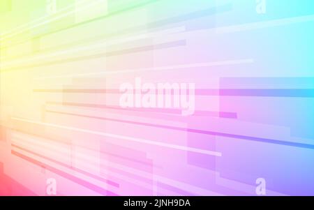 Image illustration with a multi-layered square gradation Stock Vector