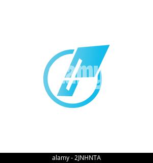 ax concepts logo vector graphic abstract template Stock Vector
