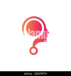 Help Sign Icon Vector Logo Template Illustration Design Stock Vector