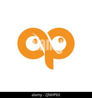 funny eyes logo design icon design vector Stock Vector