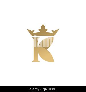 K logo, symbol, creative logo, K emblem, brand Stock Vector