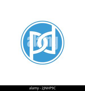 Creative P Logo. P Letter Design Vector Stock Vector
