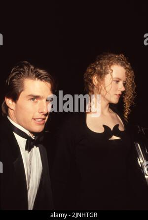 Tom Cruise and Nicole Kidman at the 63rd Annual Academy Awards March 25, 1991 Credit: Ralph Dominguez/MediaPunch Stock Photo