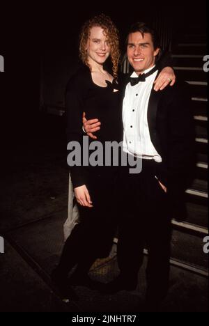 Tom Cruise and Nicole Kidman at the 63rd Annual Academy Awards March 25, 1991 Credit: Ralph Dominguez/MediaPunch Stock Photo