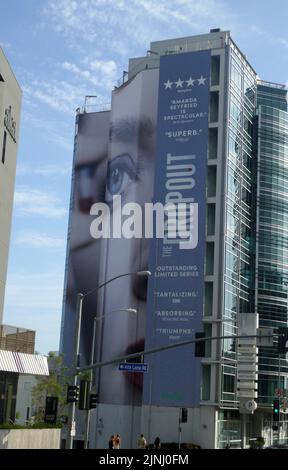 Los Angeles, California, USA 31st July 2022 The Dropout Billboard on Sunset Blvd on July 31, 2022 in Los Angeles, California, USA. Photo by Barry King/Alamy Stock Photo Stock Photo