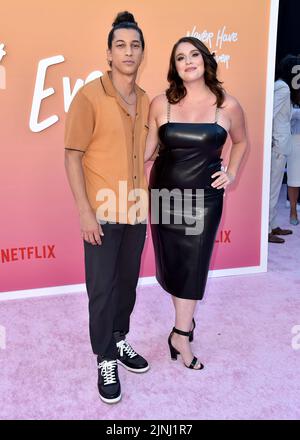 Westwood, USA. 11th Aug, 2022. Benjamin Norris walking on the red carpet at the Los Angeles premiere of 'Never Have I Ever' Season 3 at the Westwood Village Theater in Westwood, CA on August 11, 2022. (Photo By Scott Kirkland/Sipa USA) Credit: Sipa USA/Alamy Live News Stock Photo