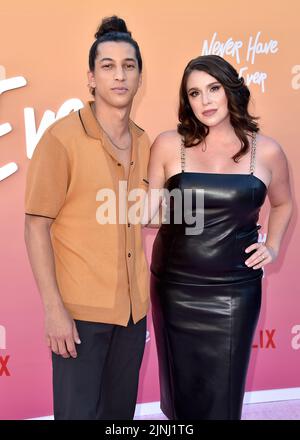 Westwood, USA. 11th Aug, 2022. Benjamin Norris walking on the red carpet at the Los Angeles premiere of 'Never Have I Ever' Season 3 at the Westwood Village Theater in Westwood, CA on August 11, 2022. (Photo By Scott Kirkland/Sipa USA) Credit: Sipa USA/Alamy Live News Stock Photo