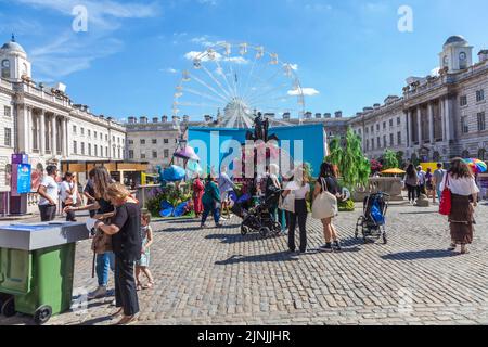 This Bright Land at Somerset House in London,England,UK Stock Photo