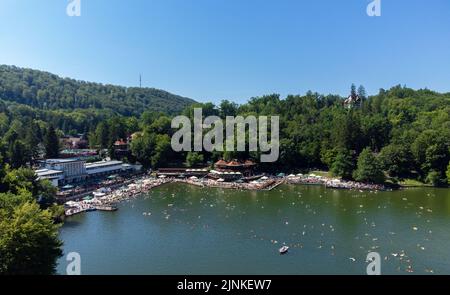 It is a famous balneo resort in the country Stock Photo