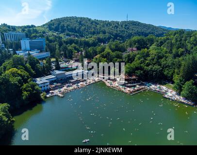 It is a famous balneo resort in the country Stock Photo