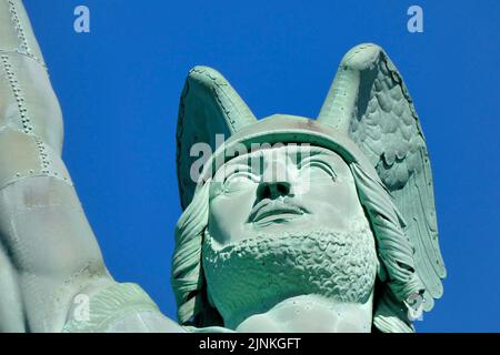 hermann monument, cherusci, arminius, hermann monuments, cheruscis Stock Photo