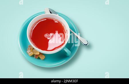 tea, fruit tea, rose hip tea, teas, fruit teas, rose hip teas Stock Photo