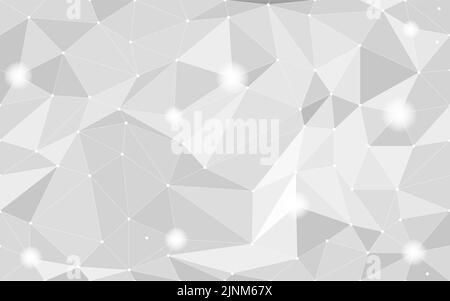 Background material, large polygon style Stock Vector