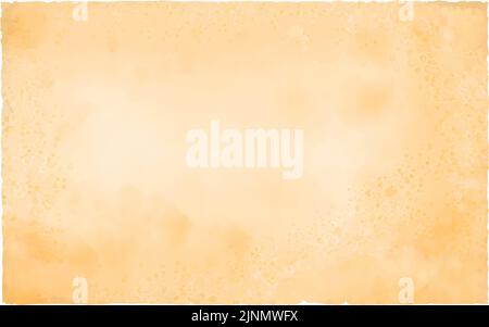 Burnt old paper with tears on the edges Stock Vector