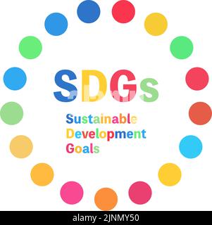 Colorful image logo of the SDGs Stock Vector Image & Art - Alamy