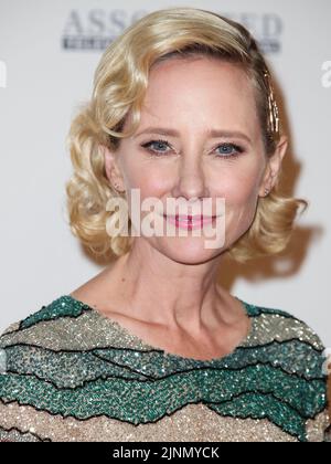 Beverly Hills, United States. 12th Aug, 2022. (FILE) Anne Heche Dead At 53. BEVERLY HILLS, LOS ANGELES, CALIFORNIA, USA - APRIL 20: American actress Anne Heche arrives at the 25th Annual Race To Erase MS Gala held at The Beverly Hilton Hotel on April 20, 2018 in Beverly Hills, Los Angeles, California, United States. (Photo by Xavier Collin/Image Press Agency) Credit: Image Press Agency/Alamy Live News Stock Photo