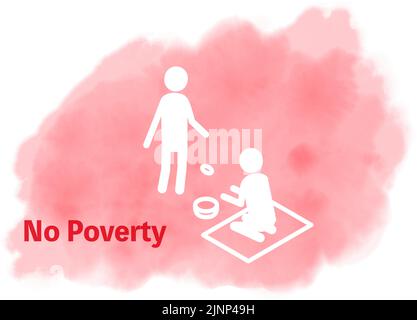 Watercolor style, SDGs goal icon set Stock Vector Image & Art - Alamy