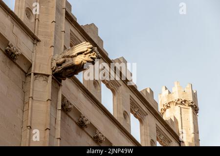 Palma de Mallorca, Spain. The Sa Llotja dels Mercaders or Lonja de los Mercaderes (Merchant Market), a Gothic building by Guillem Sagrera in the 15th Stock Photo